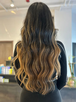 After Bellami Keratin bond extensions