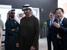 His Highness Sheikh Mohamed bin Zayed Al Nahyan, President of the State, may God protect him, reviews the programs of the Mohamed bin Zayed University of Artificial Intelligence