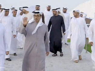 His Highness Sheikh Mansour bin Zayed participates in the Ramadan Iftar banquet with the Presidential Court employees