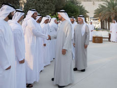 His Highness Sheikh Theyab bin Mohamed bin Zayed participates in the Ramadan Iftar at "Barzat Abu Dhabi"