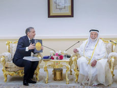 His Highness Sheikh Dr. Sultan Al Qasimi Discusses Cooperation with the French National Library