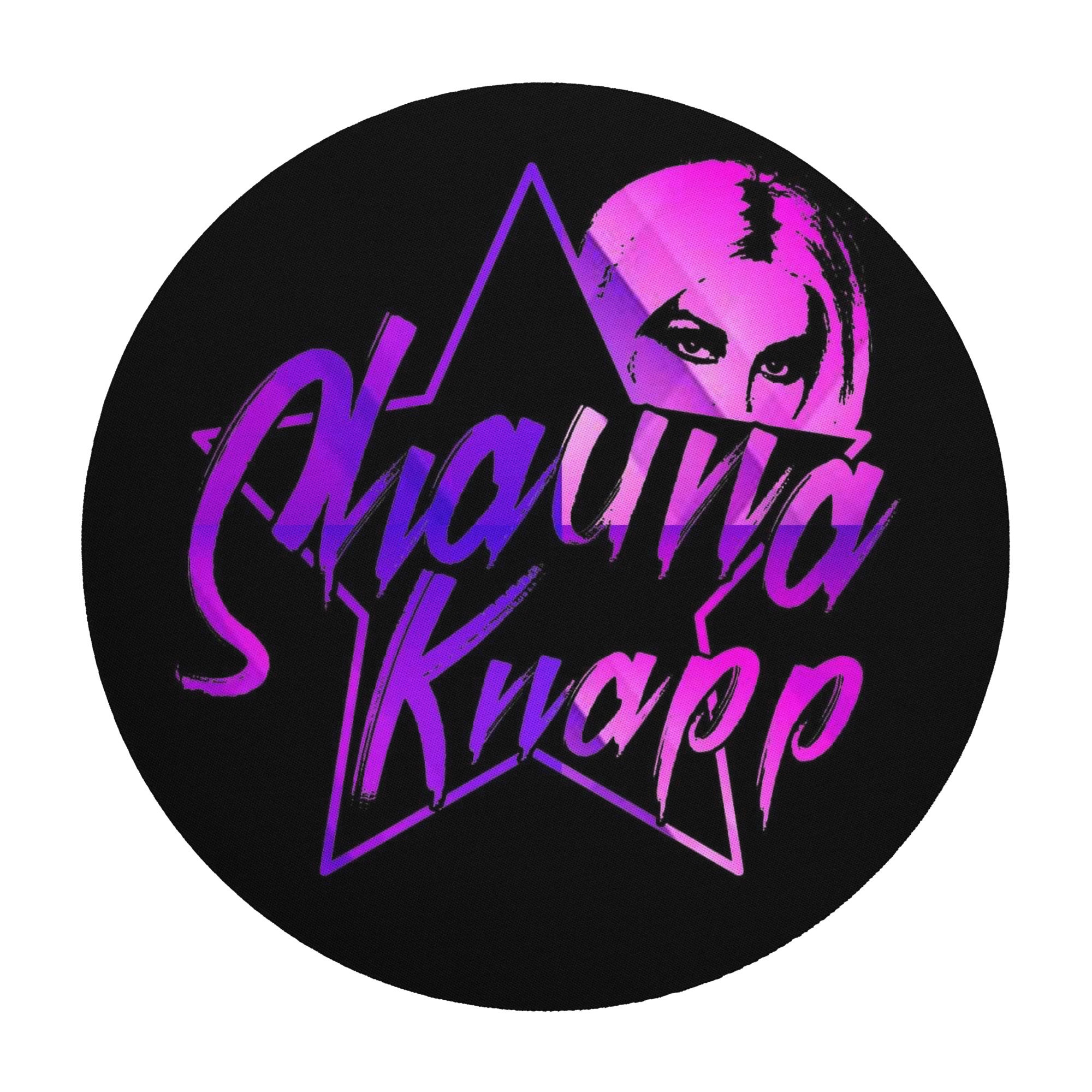Round mouse pad Shauna Knapp Logo