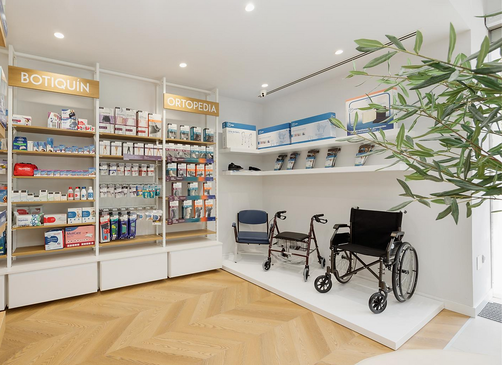 Diseño de ortopedias: claves para crear un espacio funcional, accesible y comercial