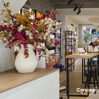 flores en la farmacia