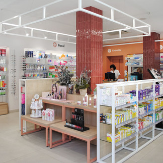 Góndola de farmacia