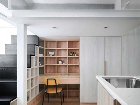 Inspiração de decoração de apartamentos pequenos.