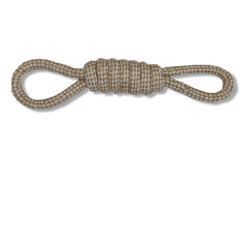 FurFrienz Hemp Rope with Double Handle Strong, Durable Dog Toy