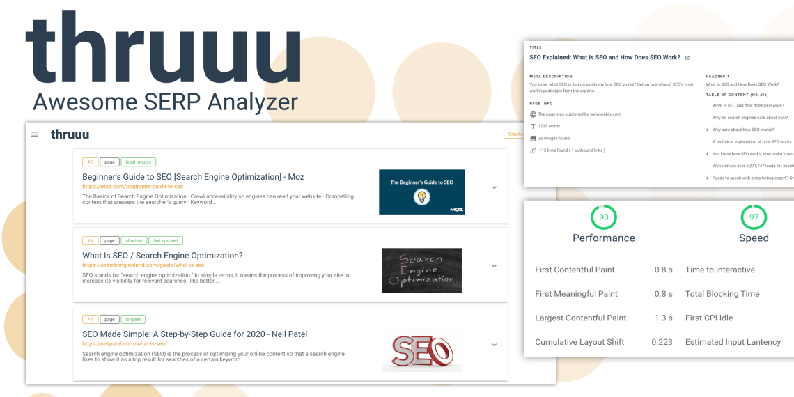 Thruuu : Obtenir plus rapidement un meilleur référencement