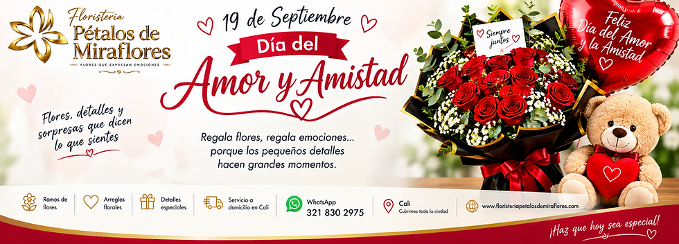 dia de amor y amistad en cali petalos de miraflores