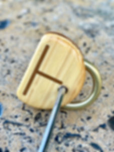 Honu 1 Putter - E Customized-Bamboo Natural
