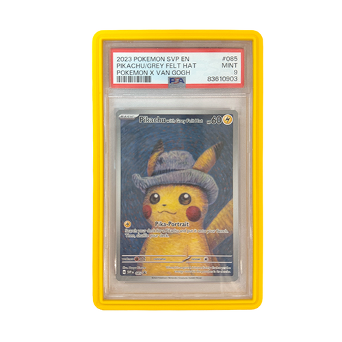 Pikachu w/ Grey Felt Hat 85 PSA 9 (Mint) | Thepackbrothers