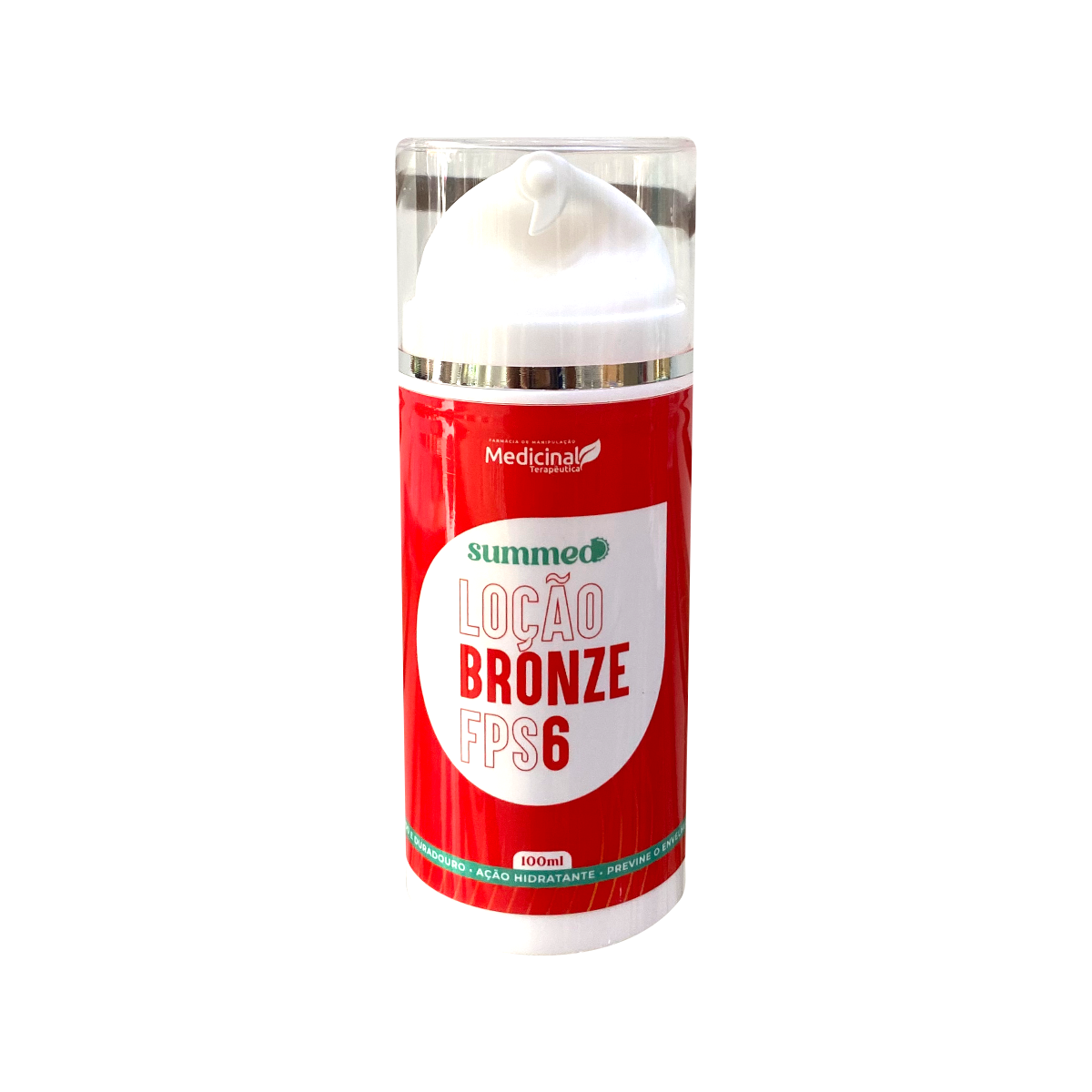 Loção Bronzeadora FPS 6 100ml Medicinal