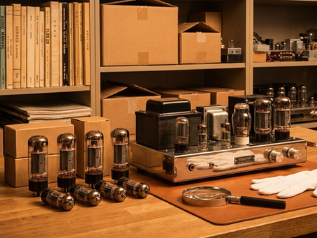 ビンテージオーディオや真空管アンプの整理方法と関東の真空管パーツ高価買取は真空管買取センターへ