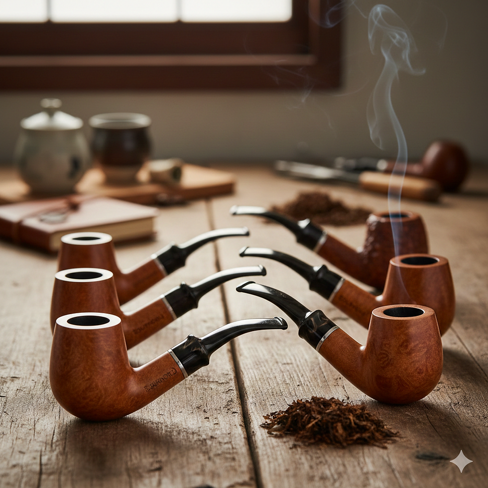 ☕️ 兵庫県芦屋市の上質な時間:ボーノルドパイプが導く至福の一服