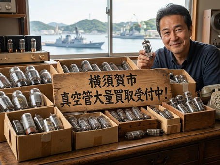 横須賀市で真空管の大量買取なら、迷わず「真空管買取センター」へ!