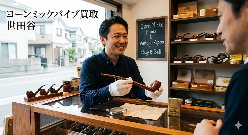 世田谷区でヨーンミッケパイプの買取ならヨーン・ミッケ買取にお任せください!