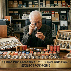 千葉県の大量の真空管の買取やビンテージ真空管の買取は当店へ
