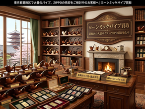 【葛飾区】大量のパイプ・ZIPPOを売るなら「ヨーンミッケパイプ買取」へ!遺品整理・高価買取の実績多数