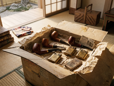 遺品整理で見つかった古いパイプの買取|ヤニ臭くても掃除不要で高額査定