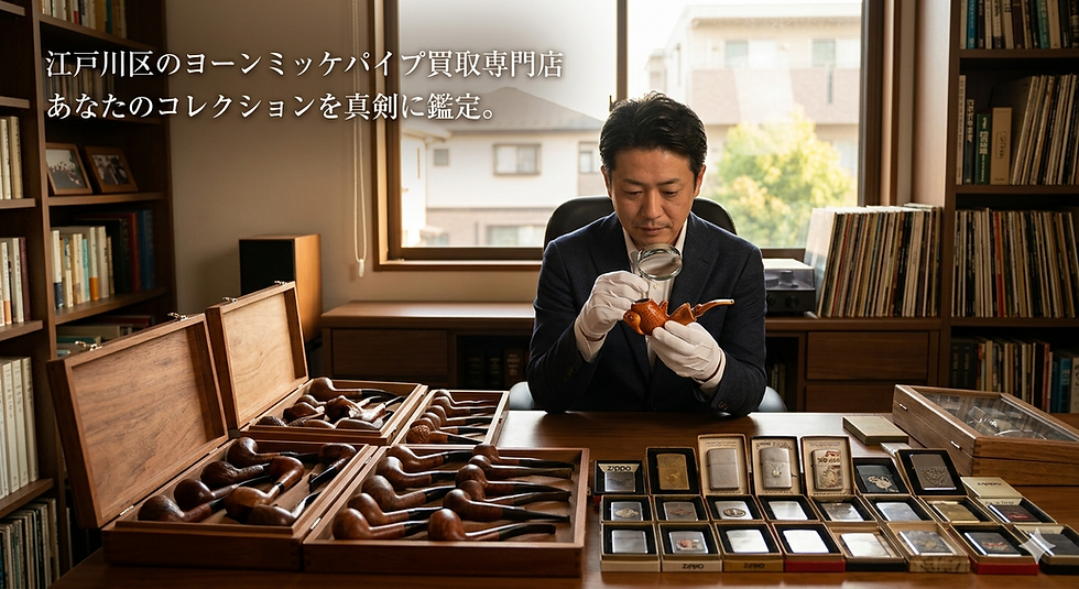 【江戸川区】ヨーンミッケ(Jorn Micke)買取専門店!パイプ・ZIPPOの大量整理はプロにお任せ
