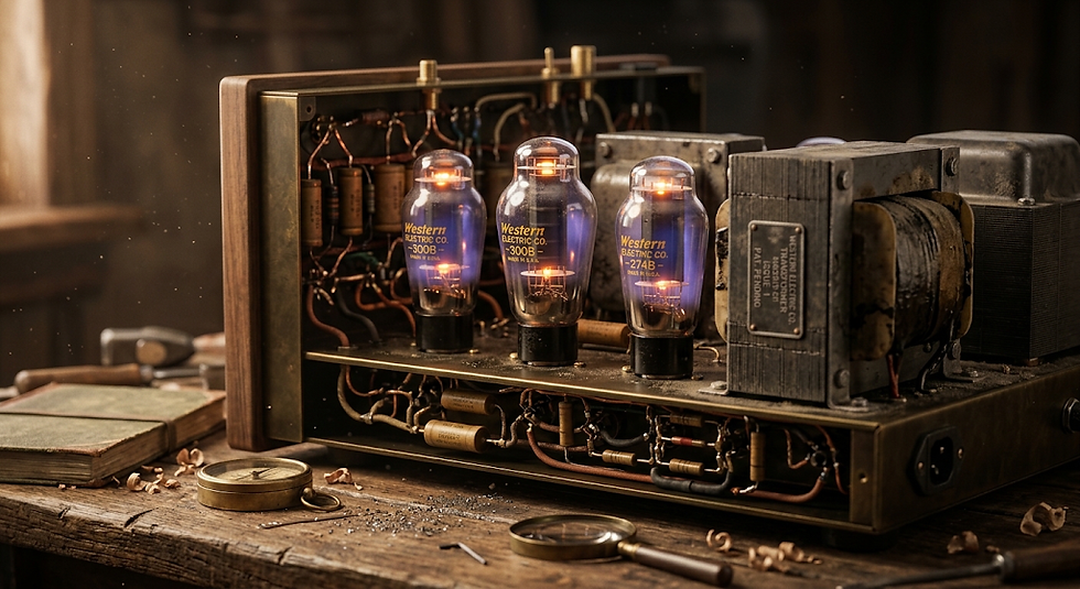 【遺品整理】自作アンプに眠る宝！Western Electric真空管とトランスの買取