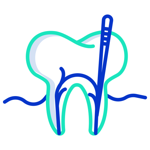 appuntamento dentista della dental clinique per trattamente della carie