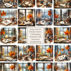 cozy-autumn-window-scene-fall-reading-nook-for-junk-journals-and-scrapbooking