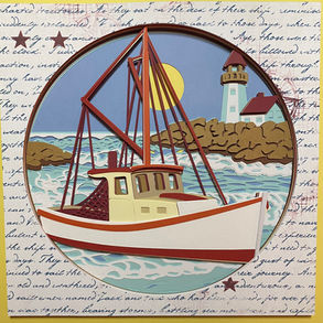 Boat with Lighthouse