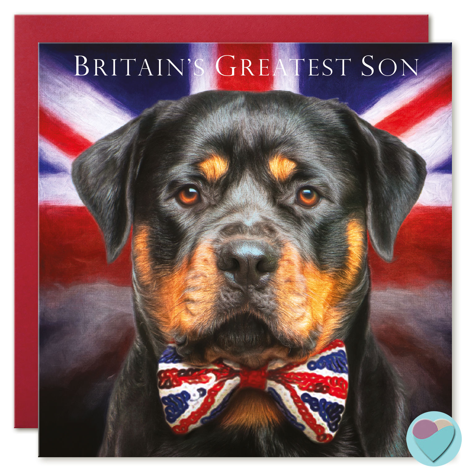 Son Birthday Card 'BRITAIN'S GREATEST SON'