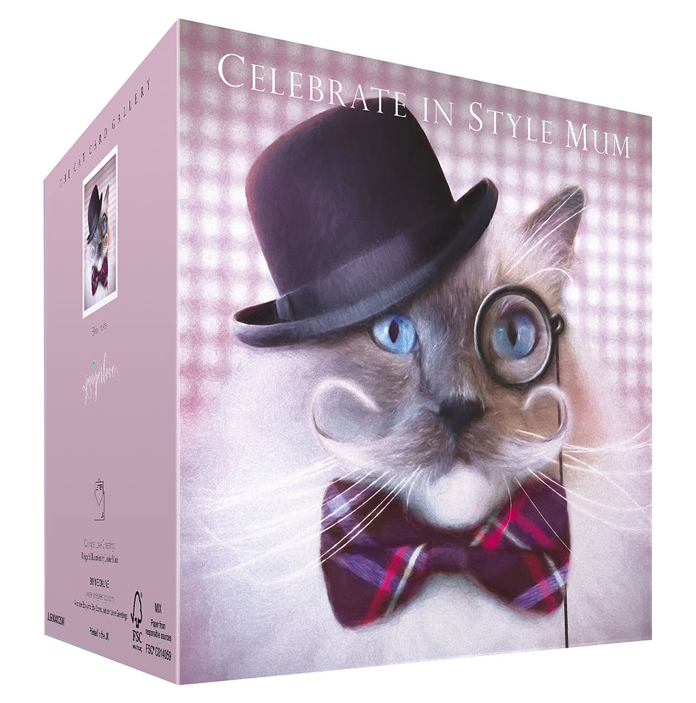 Thumbnail: Ragdoll Cat Mum Card 'CELEBRATE IN STYLE MUM'
