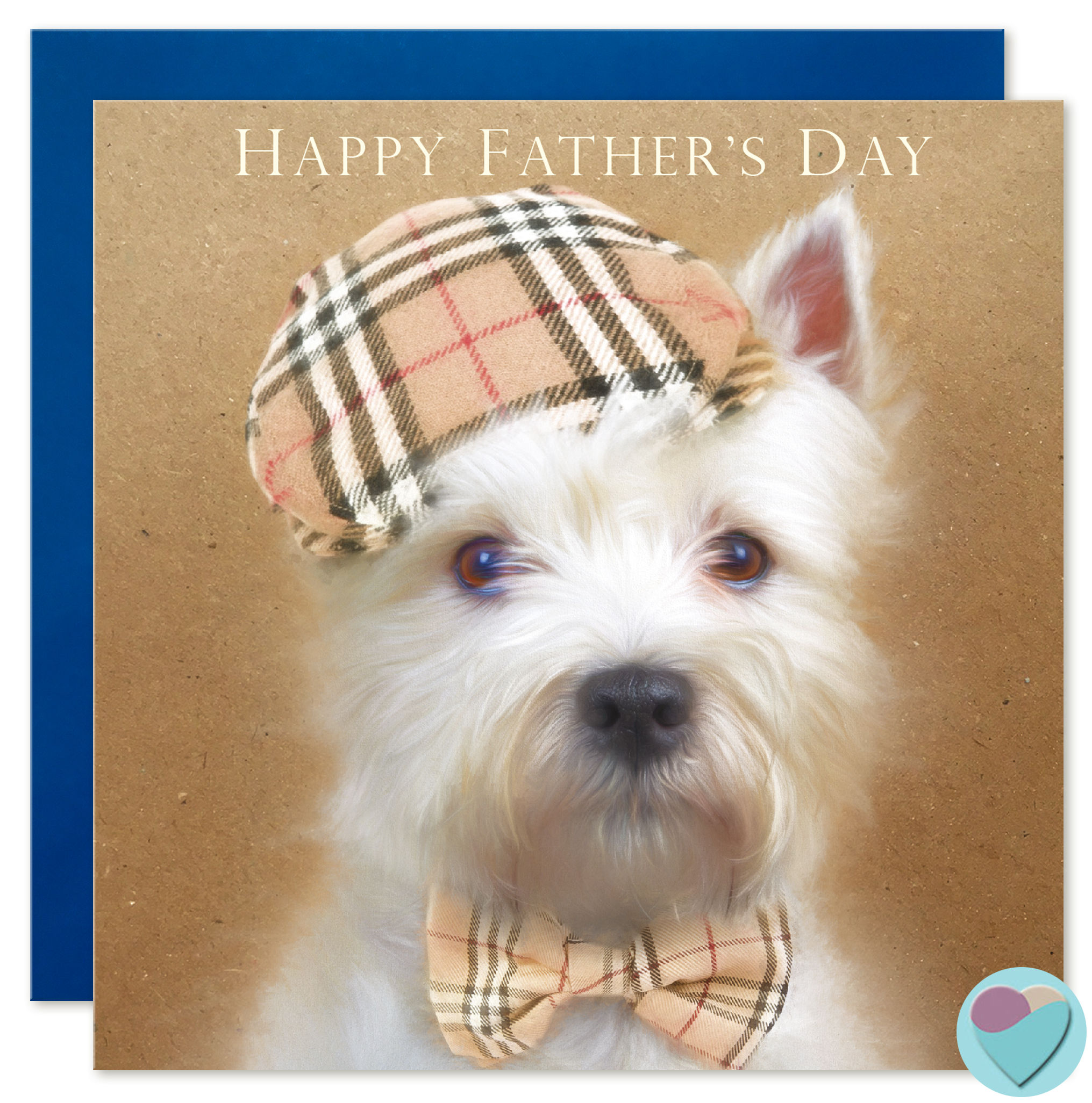 Westie Father's Day Card