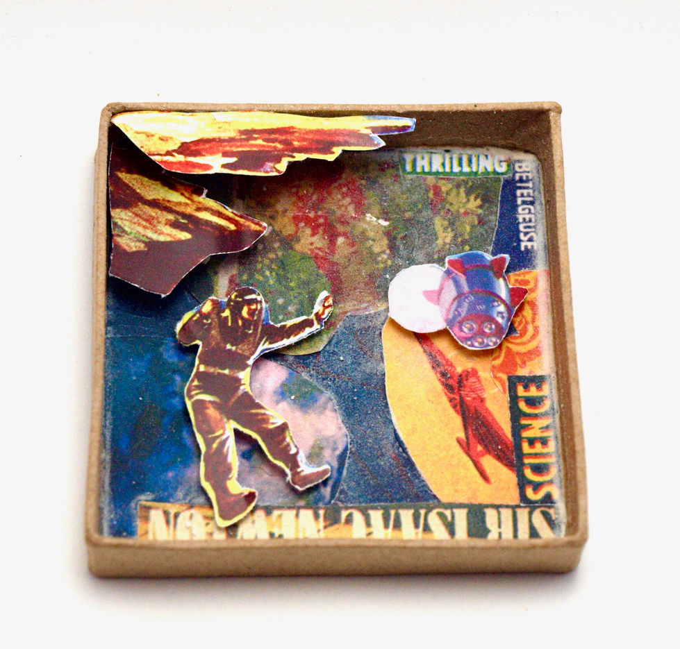 Scifi Miniature Collage