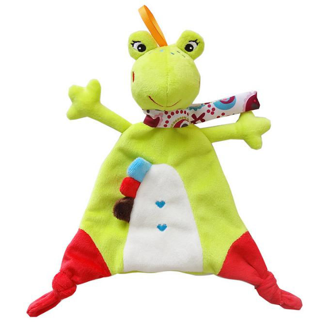 縮圖：法國 JJovce  嬰幼兒可入口動物玩偶安撫巾