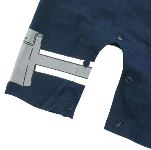 縮圖：德國 Kid Tales 火影忍者嬰幼兒短袖純棉連體衣 - 卡卡西