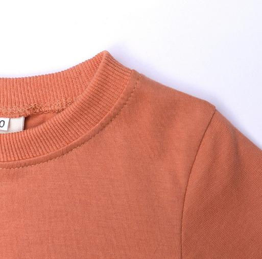 縮圖：德國 Kid Tales 歐美女童棉質短袖印花連身裙