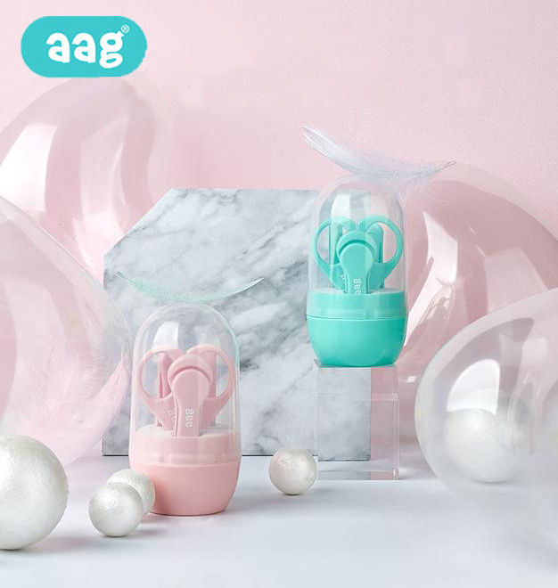 韓國 aag 嬰幼護理防夾肉指甲剪安全套裝
