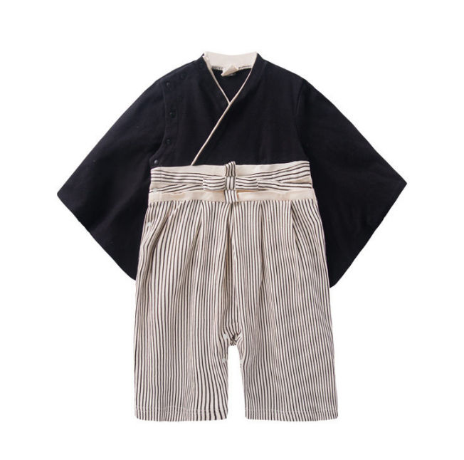 縮圖：日本浴衣和服 日式男寶寶傳統和服