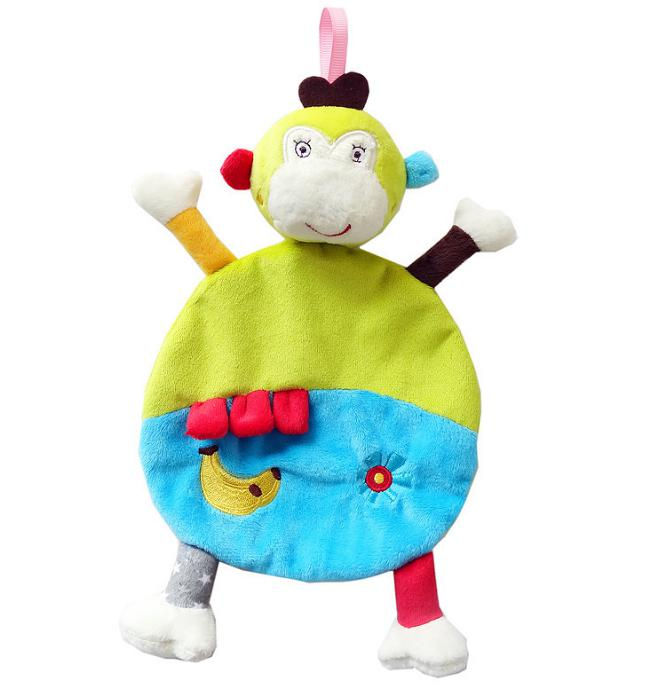 縮圖：法國 JJovce  嬰幼兒可入口動物玩偶安撫巾