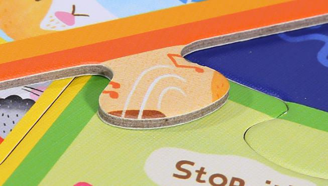 縮圖：西班牙 JoanMiro 益智兒童色彩認知思維拼圖 - 色彩花園