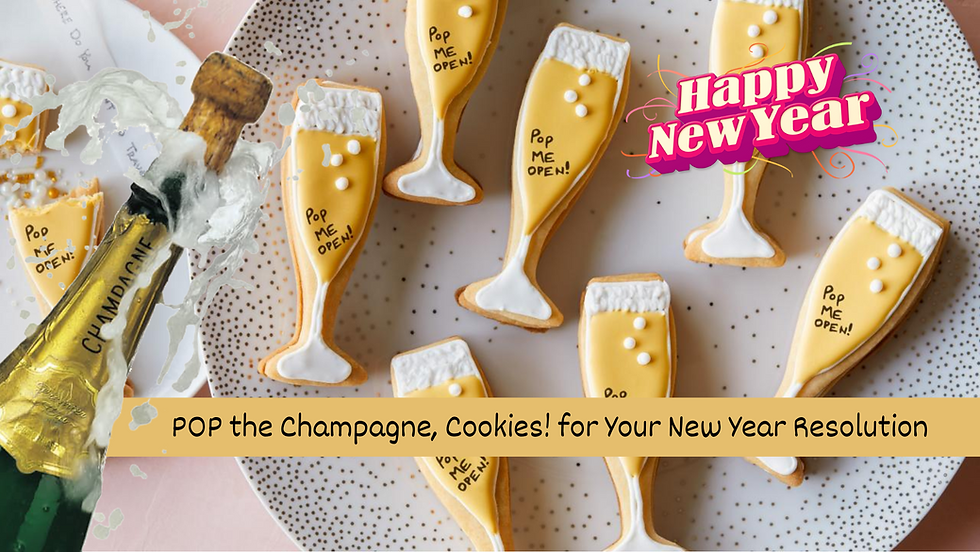 New Year's Resolution Cookies