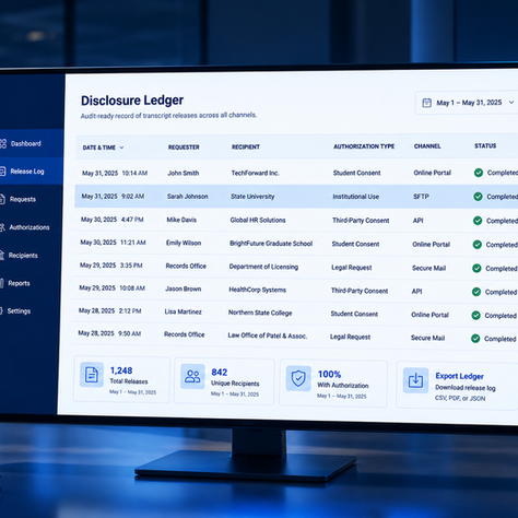 Disclosure Ledger 101: How to Track Who Accessed a Transcript - and Why