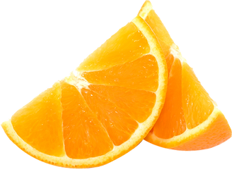 Gajos de naranja