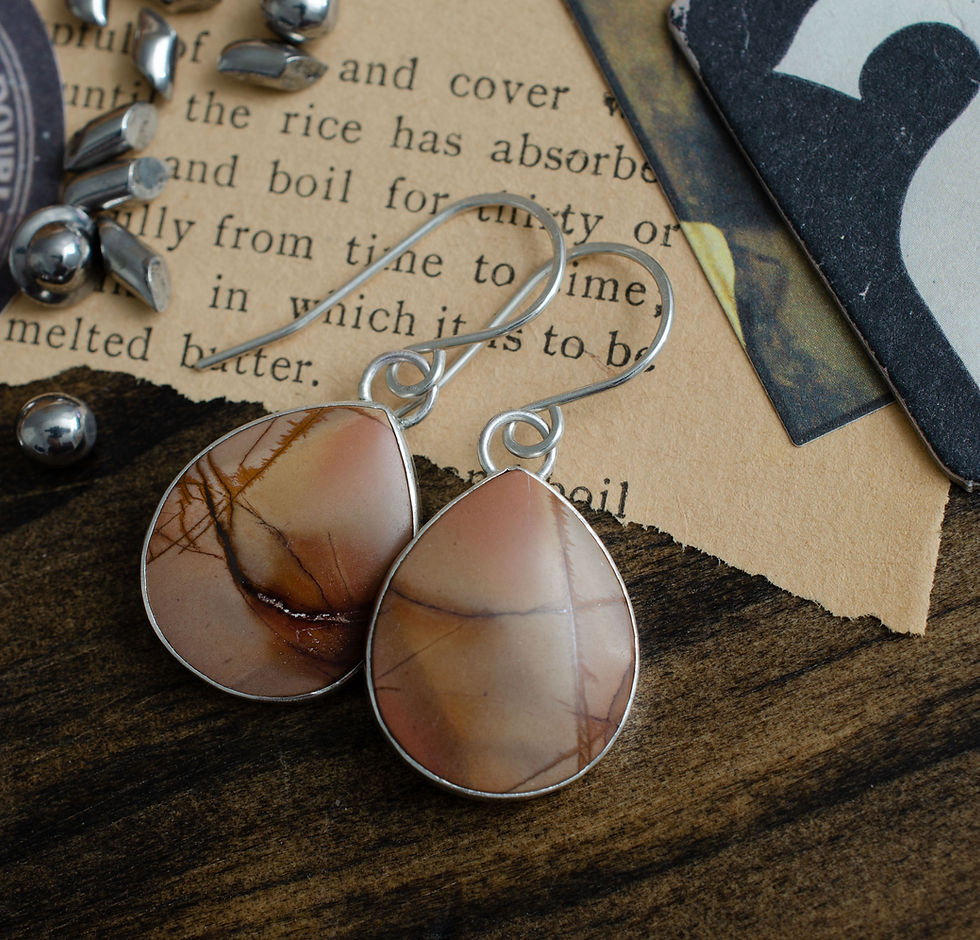 Thumbnail: Cherry Creek Jasper Earrings