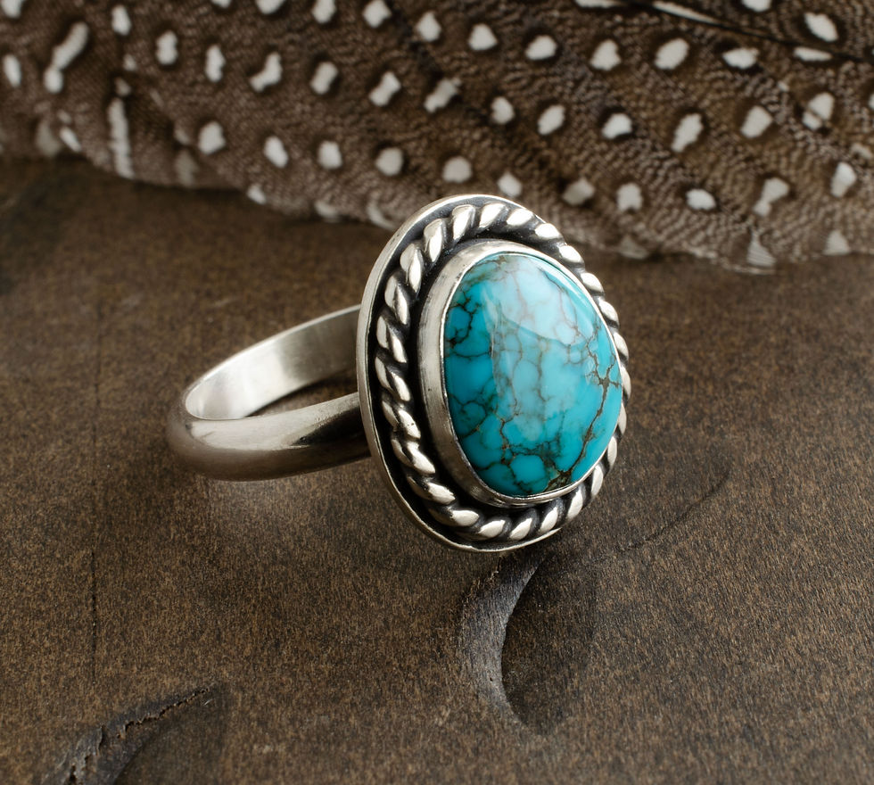 Thumbnail: Egyptian Turquoise Ring