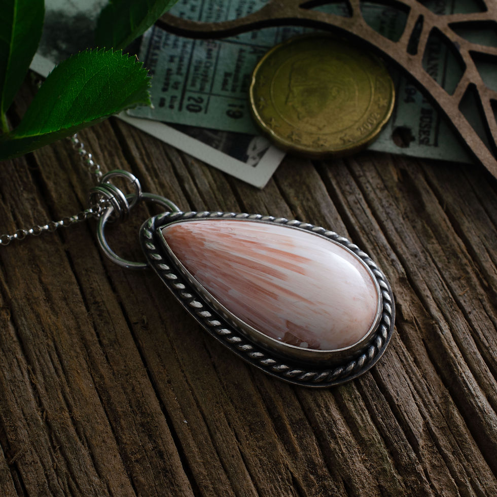 Thumbnail: Scolecite Pendant