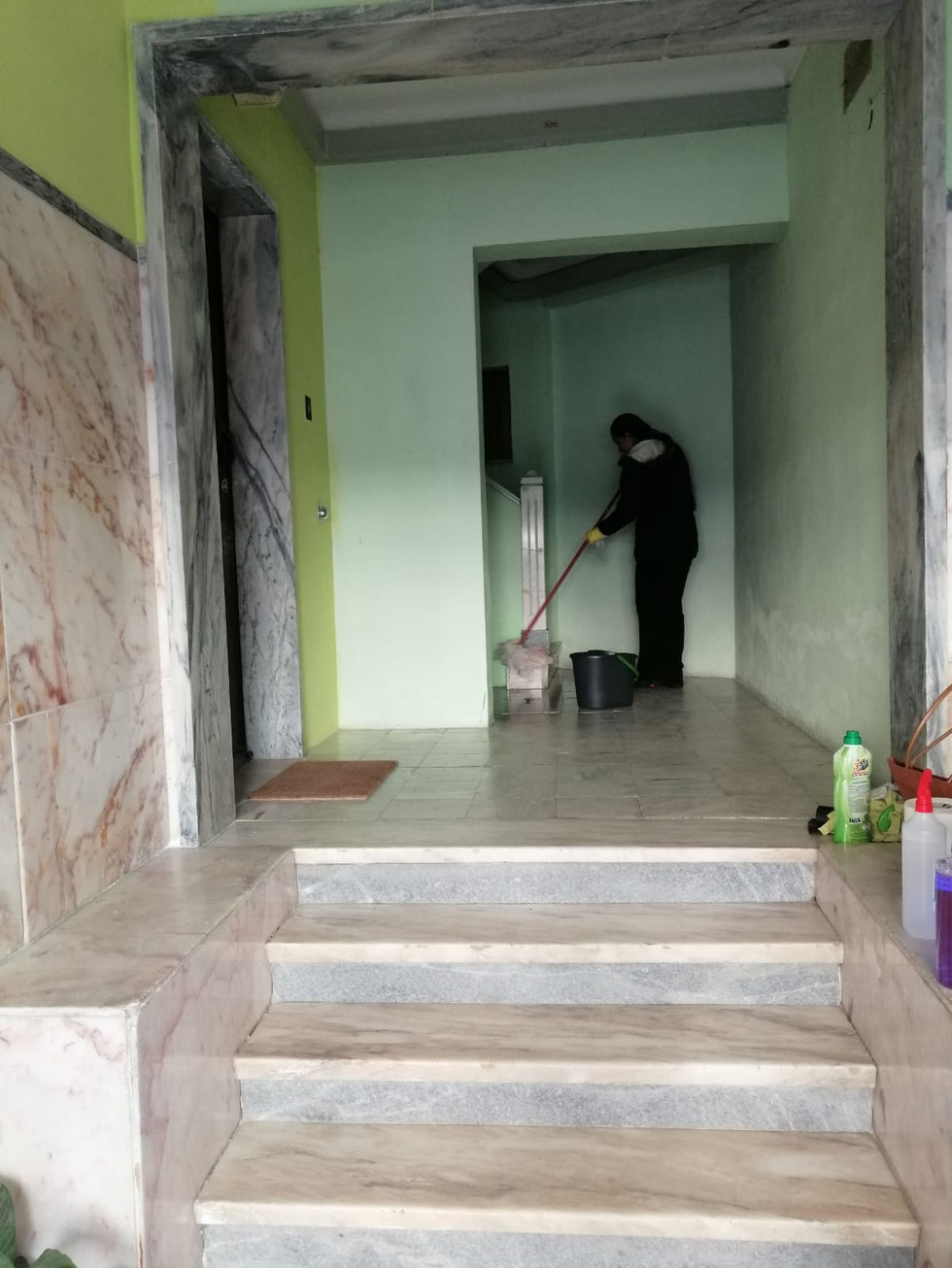 Limpeza de Escadas