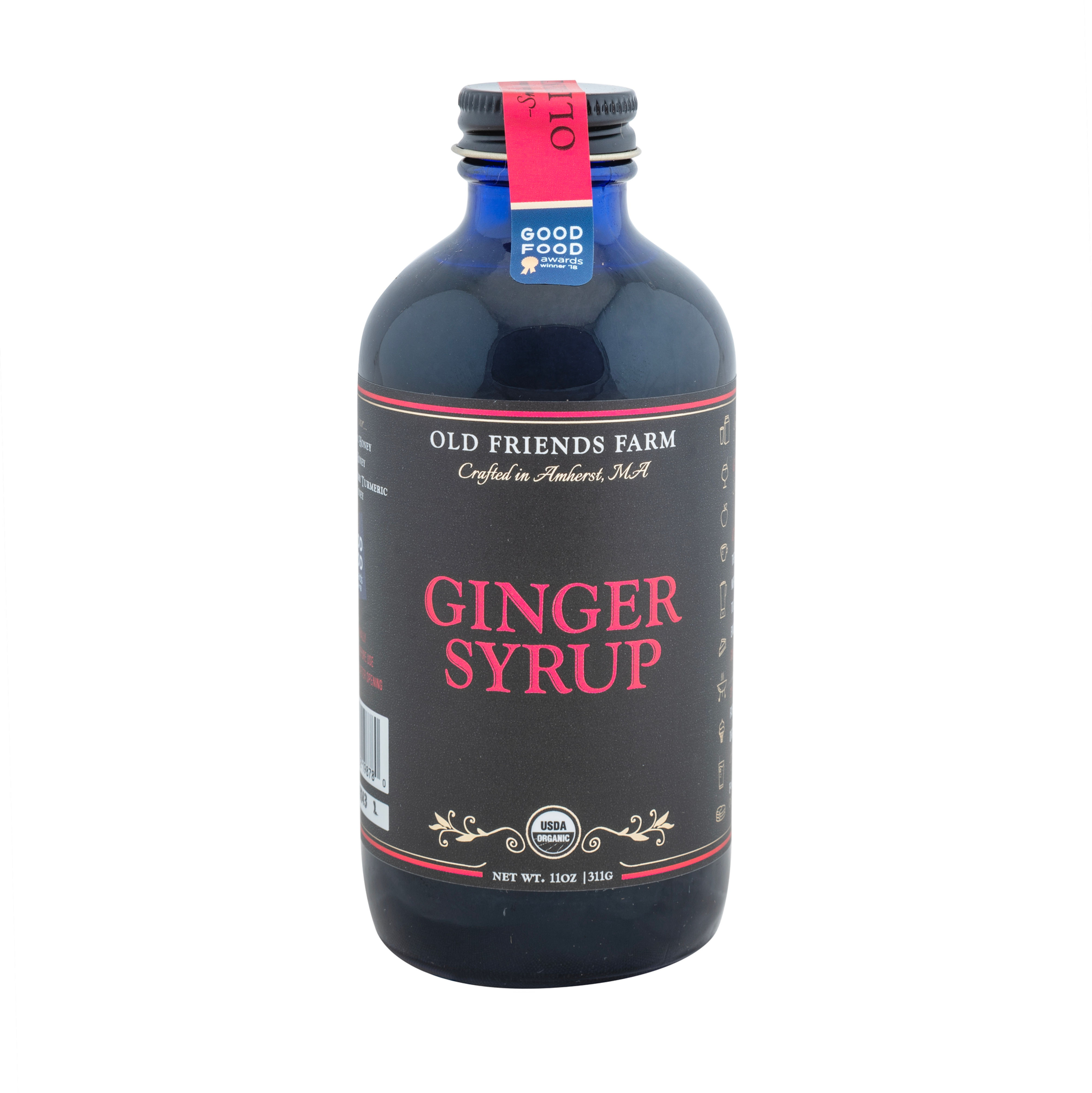 Certified Organic Ginger Syrup