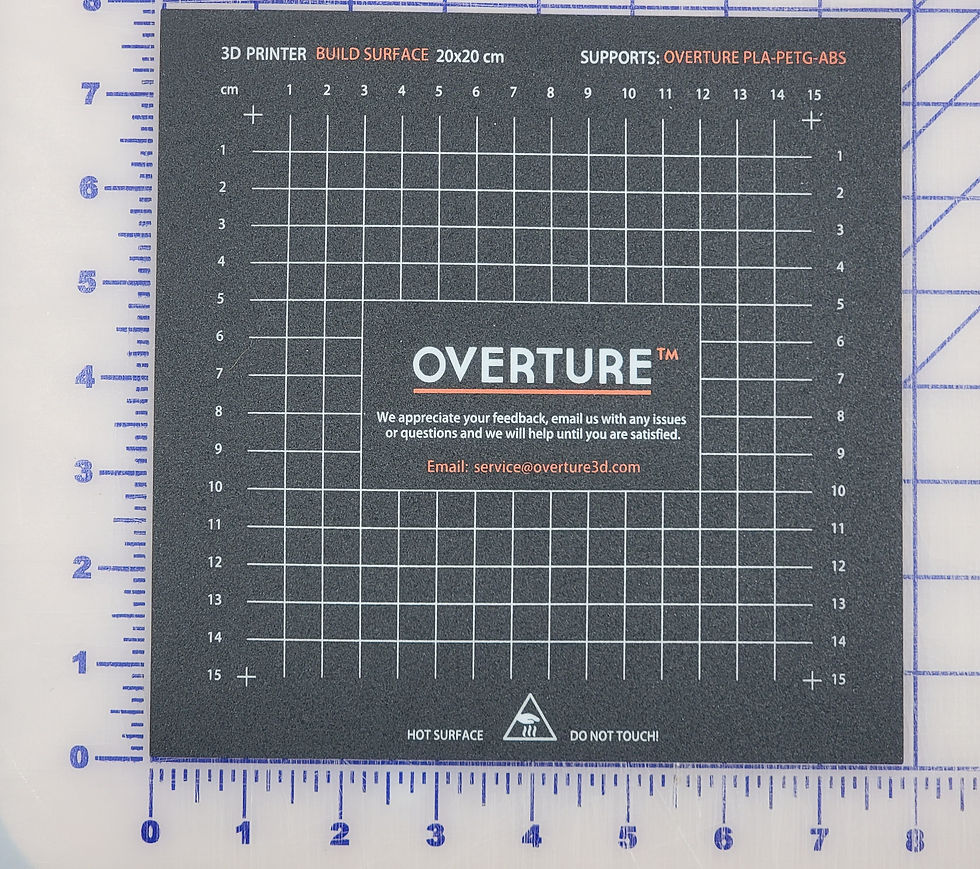 Thumbnail: 3D Printing Build Surface 8'' x 8'' like buildtak Heat Bed Platform Sticker
