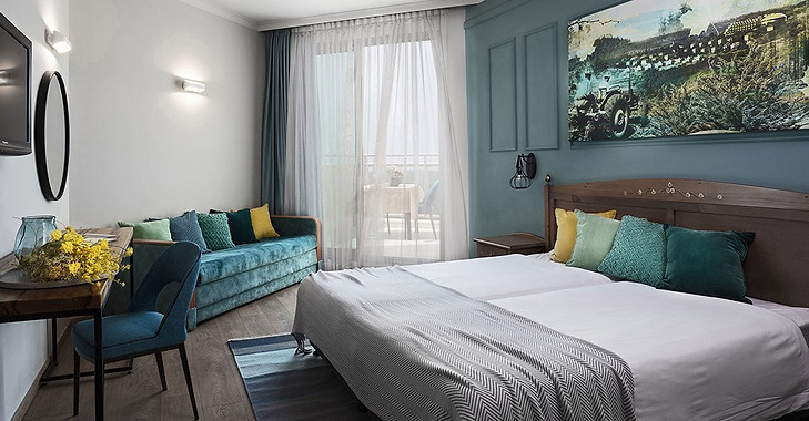 Superior Main Building Bedroom at The Nir Etzion Resort Hotel, Israel