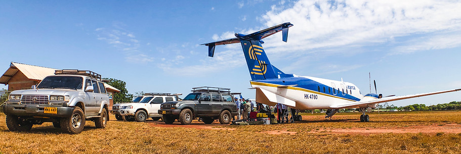 our small charter plane for the flight into the wilderness